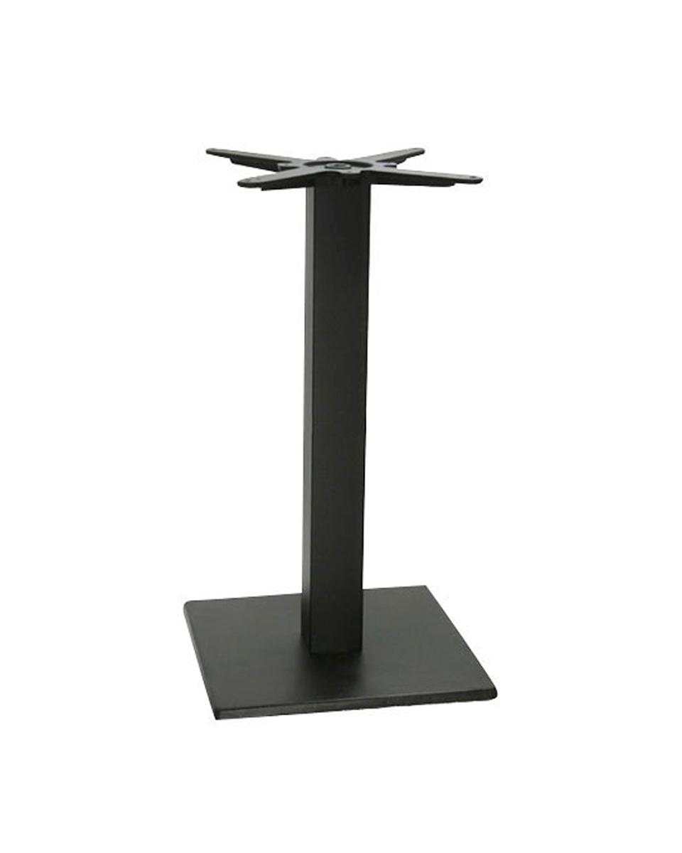 Base de Table Carrée - 40 x 40 CM - Noir - G-Line
