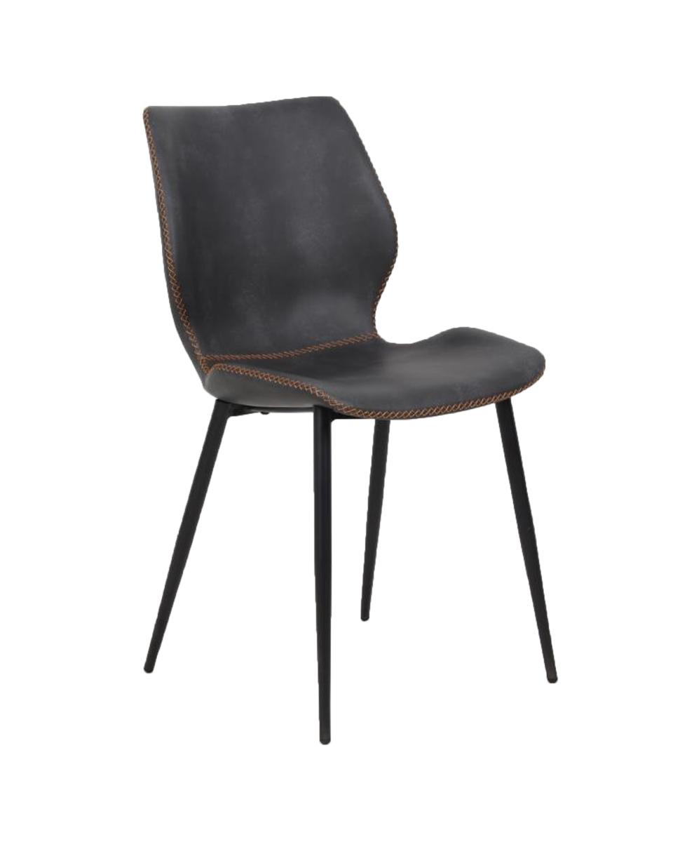 Chaise de restauration - Malaga - Anthracite - G-Line