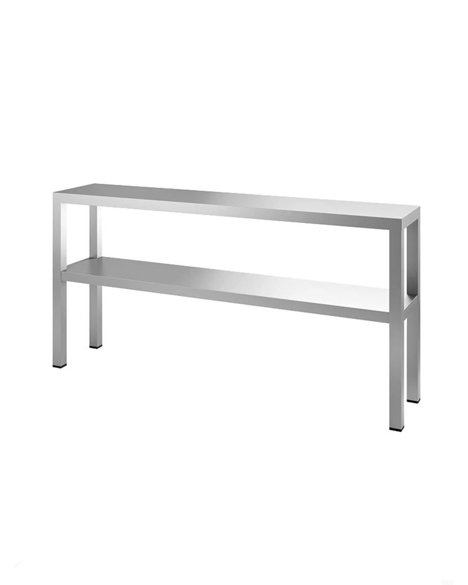 Etagère - Inox - 2 Niveaux - H 65 x 100 x 30 CM - Démontable - G-Line