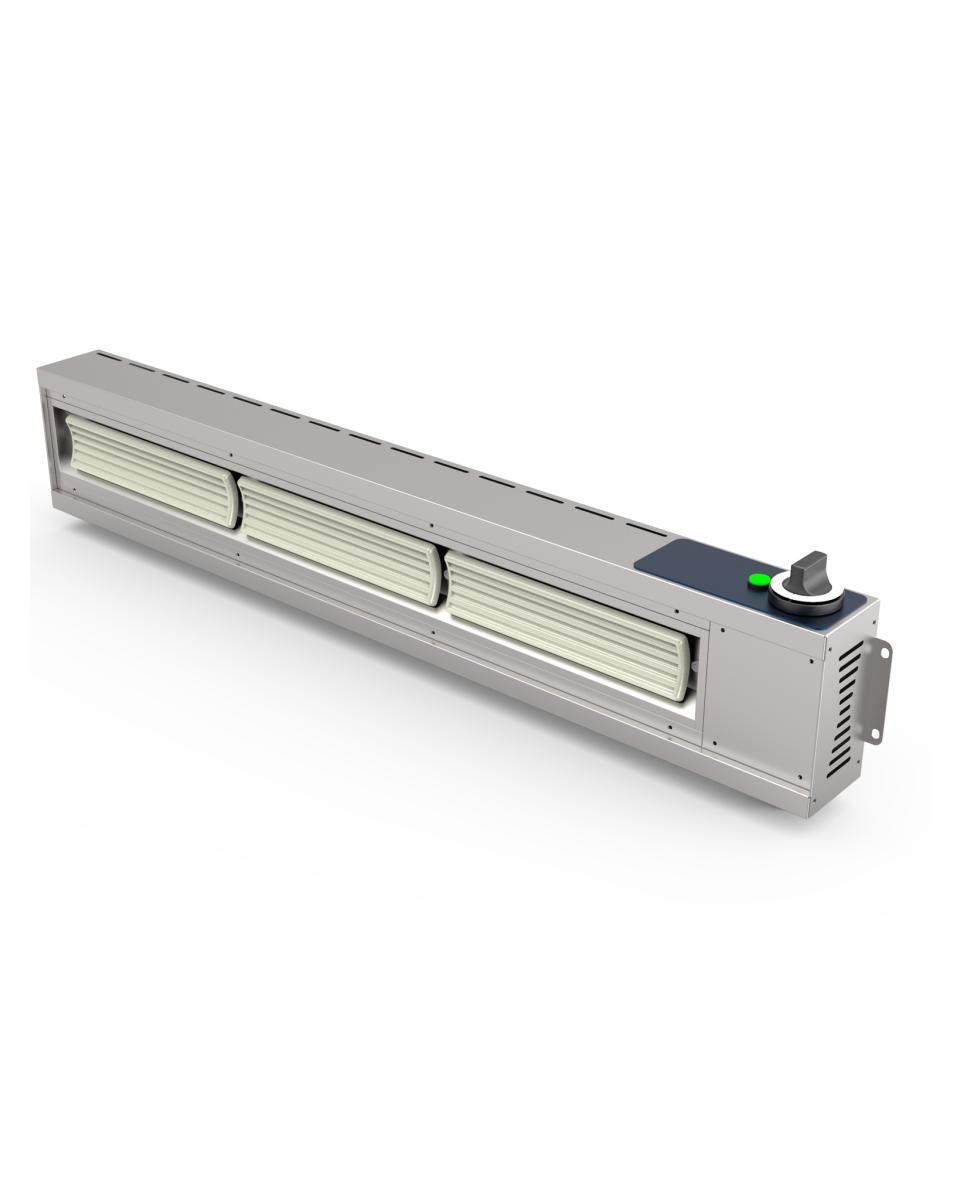 Pont chauffant - Inox - Céramique - 160 CM - G-Line