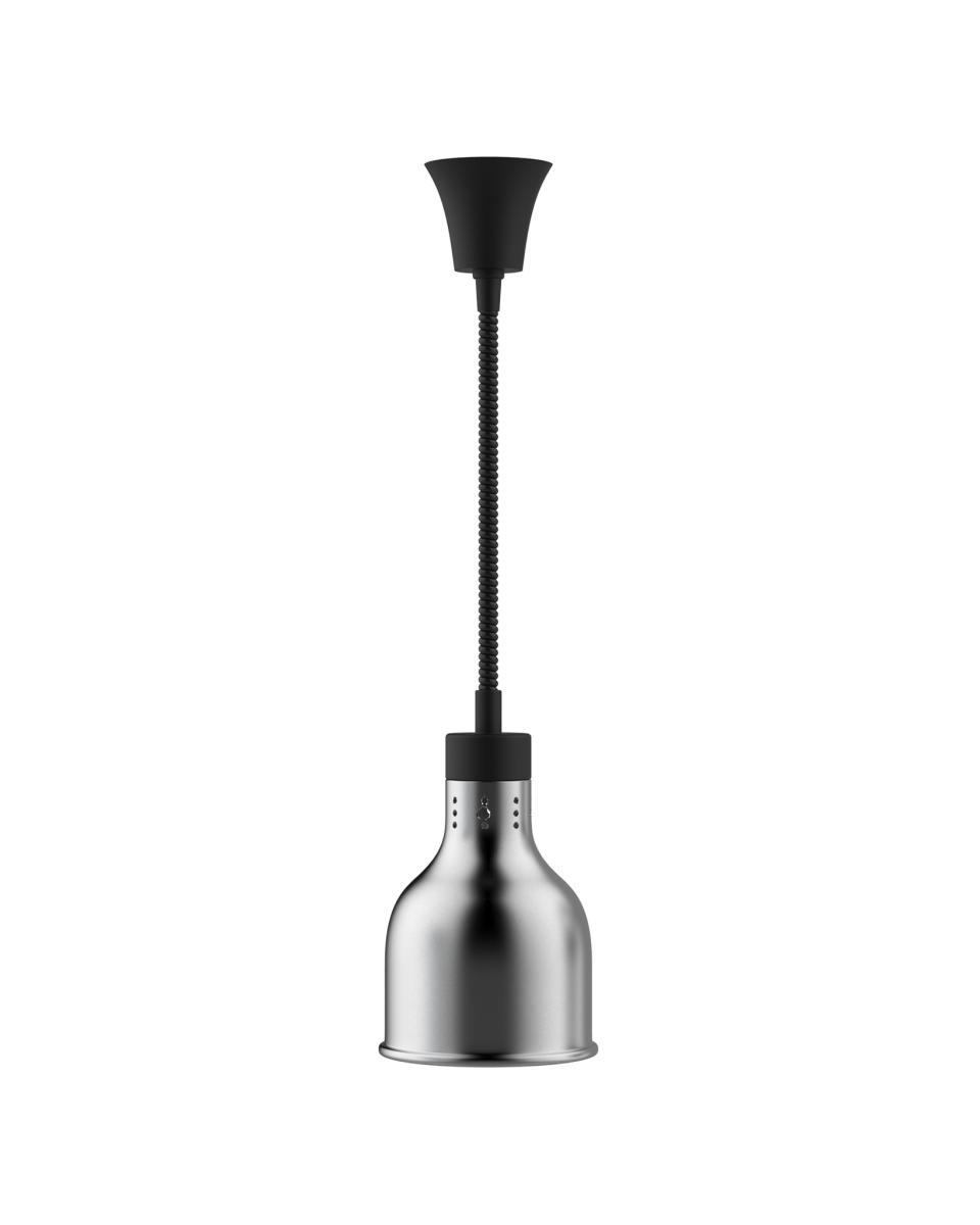 Lampe chauffante - Incl. lampe - 250 Watt - Argent - 230 V - Réglable - 150 CM - Sphère - G-Line