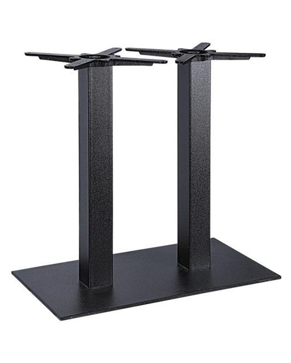 Base barre - Fonte - H 108 x 70 x 40 CM - Noir - G-Line