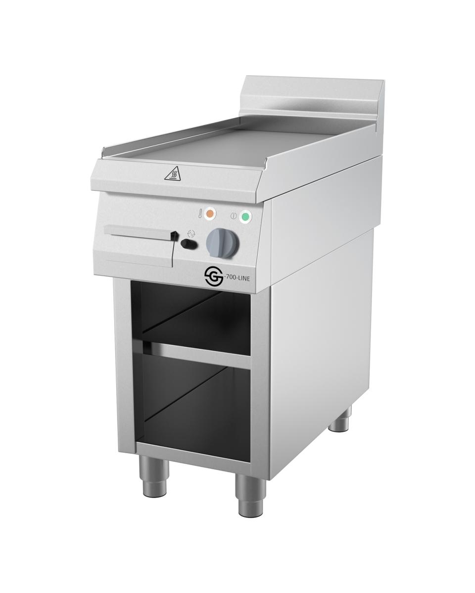 Plaque de cuisson - Gamme G700 - Electrique - Lisse - 40 CM - Fond Ouvert - G-Line