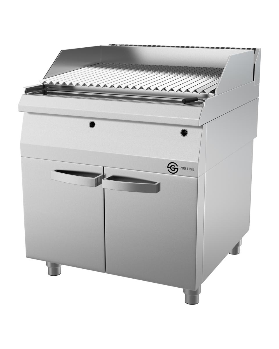 Grill à lave - Gamme G700 - Gaz - 13 kW - 80 CM - G-Line