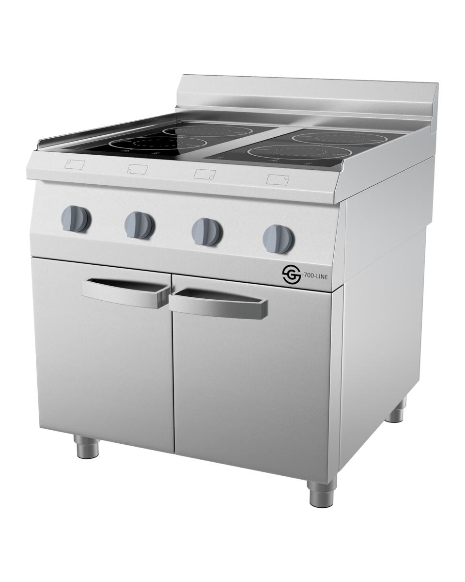 Cuisinière - Ligne G700 - Induction - 4 feux - 80 CM - G-Line