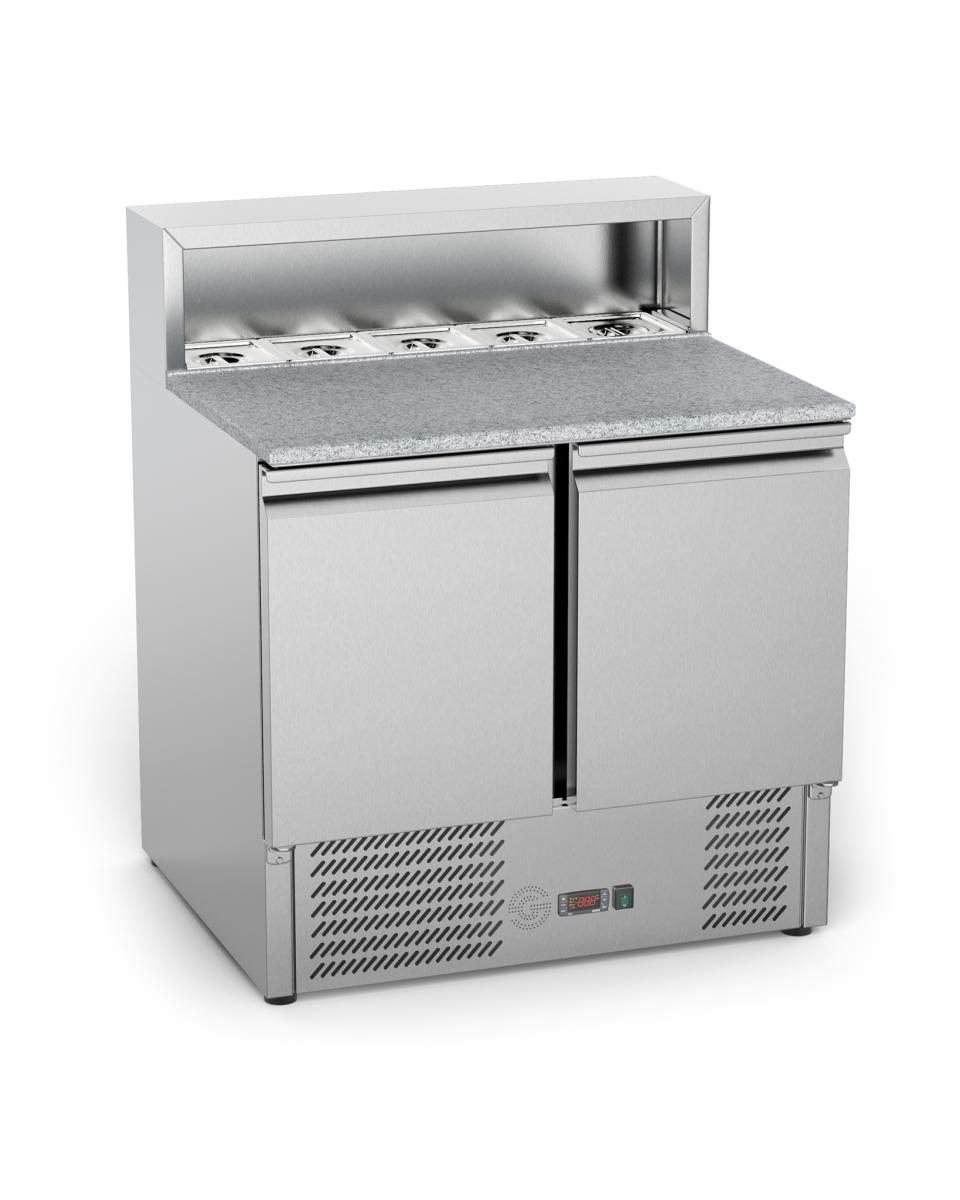 Etabli Pizza - 2 portes - H 10,2 x 26,5 x 16 CM - G-Line