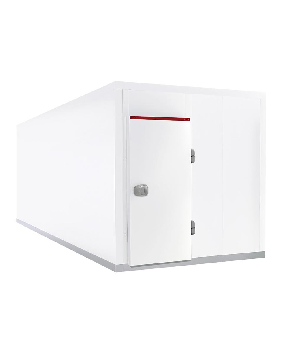 Chambre de refroidissement - H 250 x 234 x 594 CM - 28252 Litre - Parois 100mm - Sans moteur - Diamant - C3010/XPM
