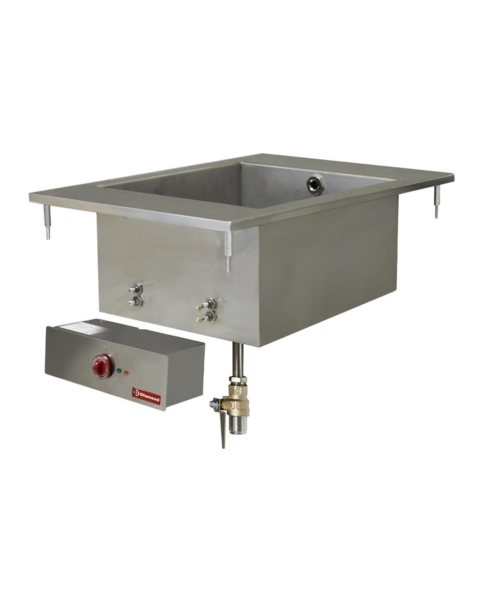 Bain-marie - Encastrable - Electrique - 1/1 GN - Diamant - EDI/BM4