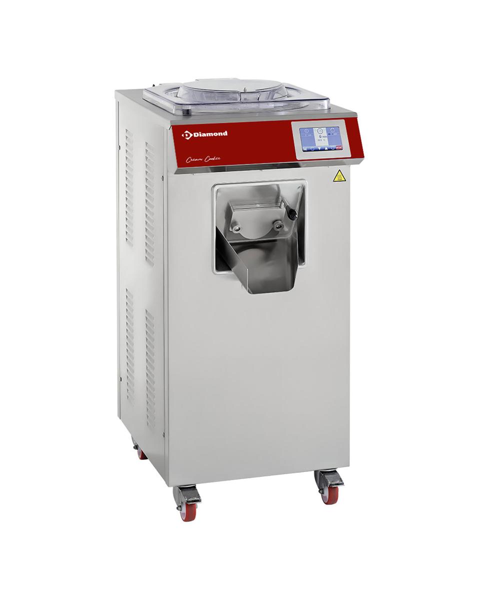 Cuiseur à crème/sauce - 30 Litres/h - Condenseur à eau - Diamant - CCU/30WT