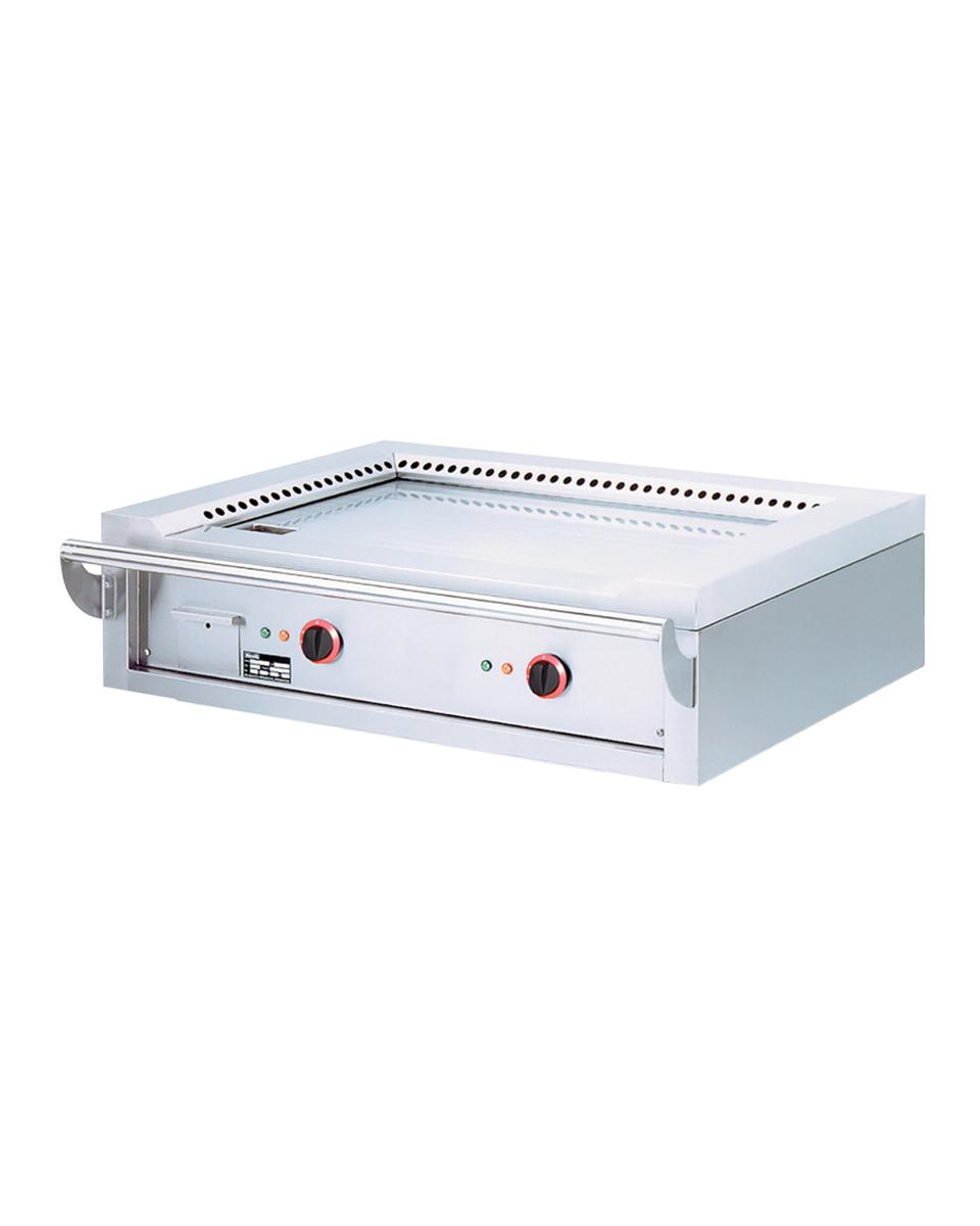Gril Teppanyaki - Électrique - 2 Zones - 2 x 5.85kW - Diamant - TPE2-12/T