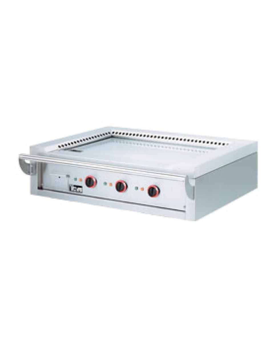 Gril Teppanyaki - Électrique - 3 Zones - 3 x 4.7kW - Diamant - TPE3-15/T