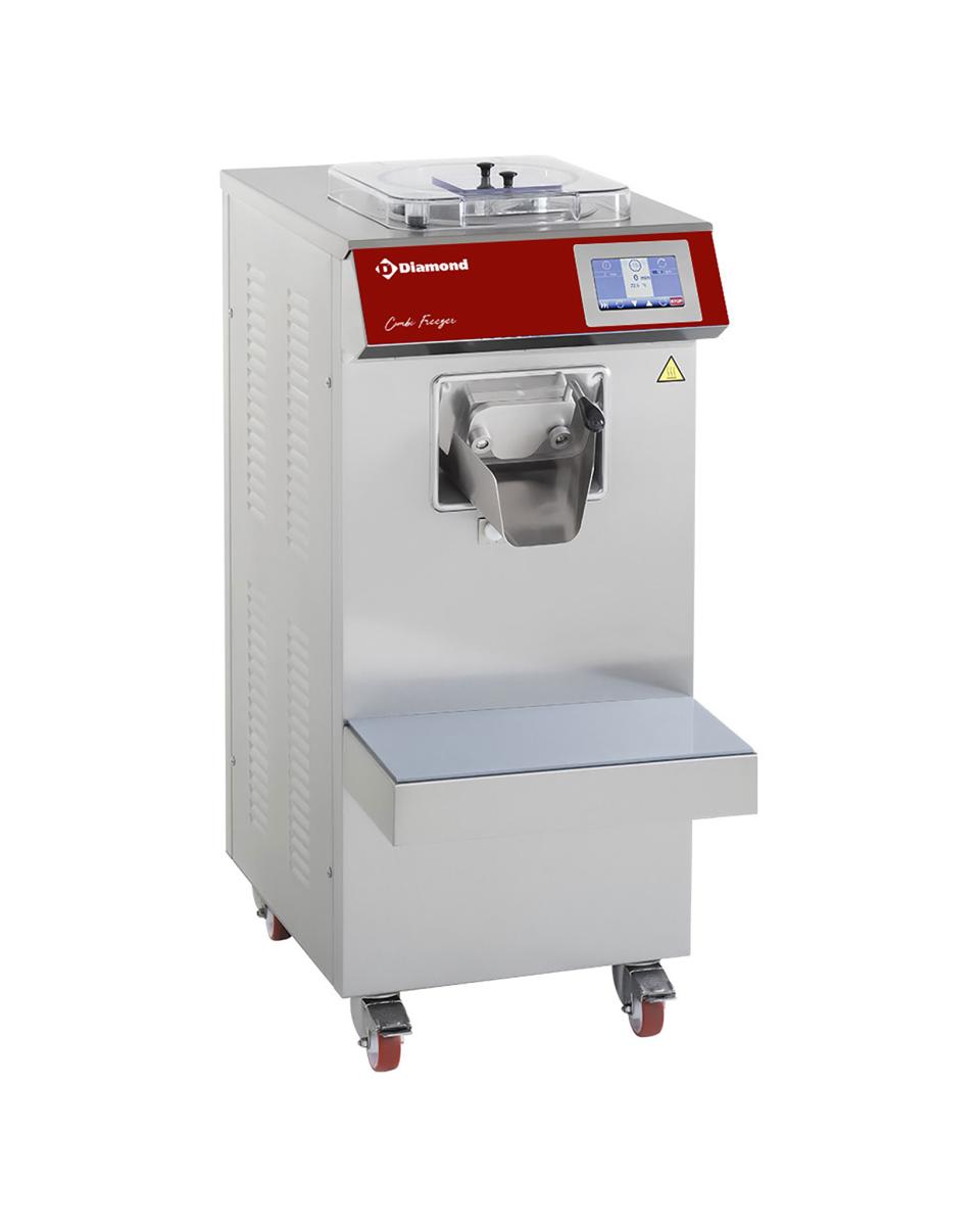 Turbine à glace avec pasteurisateur - 35 litres / heure - Condenseur à air - Diamant - PCT/10-35AT