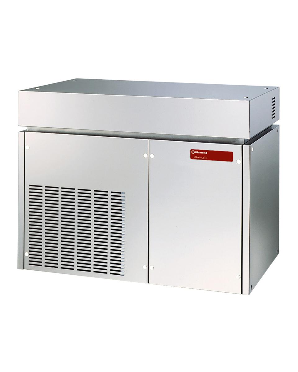 Machine à glaçons - 400 KG / 24h - Glace en écailles - Refroidi à l'eau - Diamant - ICE400ISW