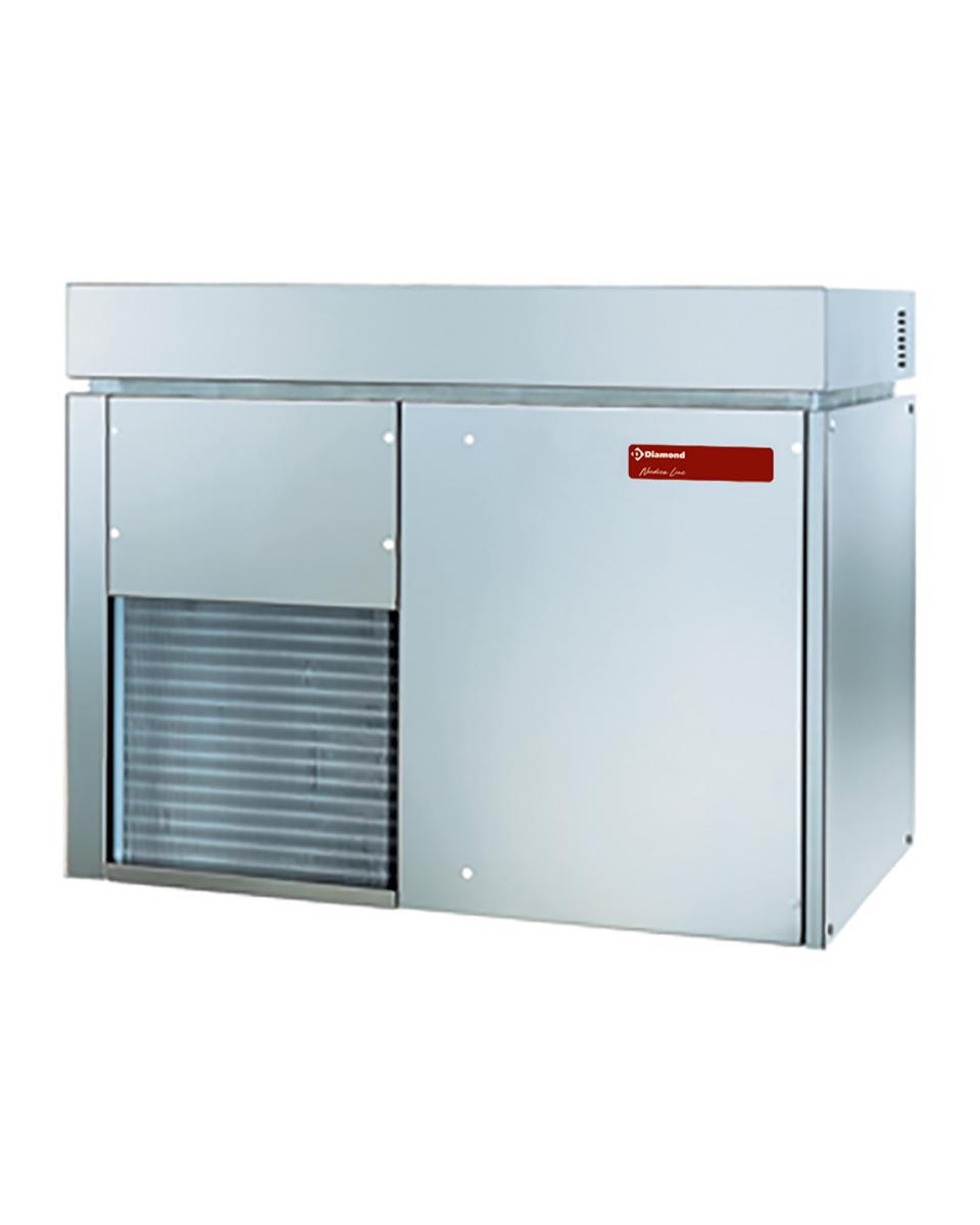 Machine à glaçons - 900 KG / 24h - Glace en écailles - Refroidi par air - Diamant - ICE900ISA