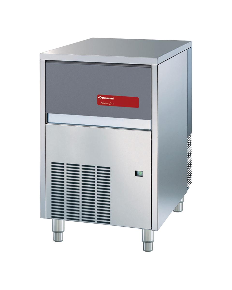 Machine à glaçons - 113 KG / 24h - Glace en écailles - Refroidi par air - Diamant - ICE115AS-R2