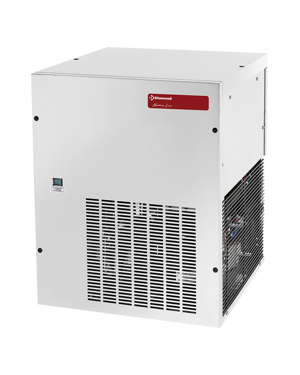 Machine à glaçons - 500 KG / 24h - Glace en écailles - Refroidie par eau - Sans trémie - Diamant - ICE510MWS-R2