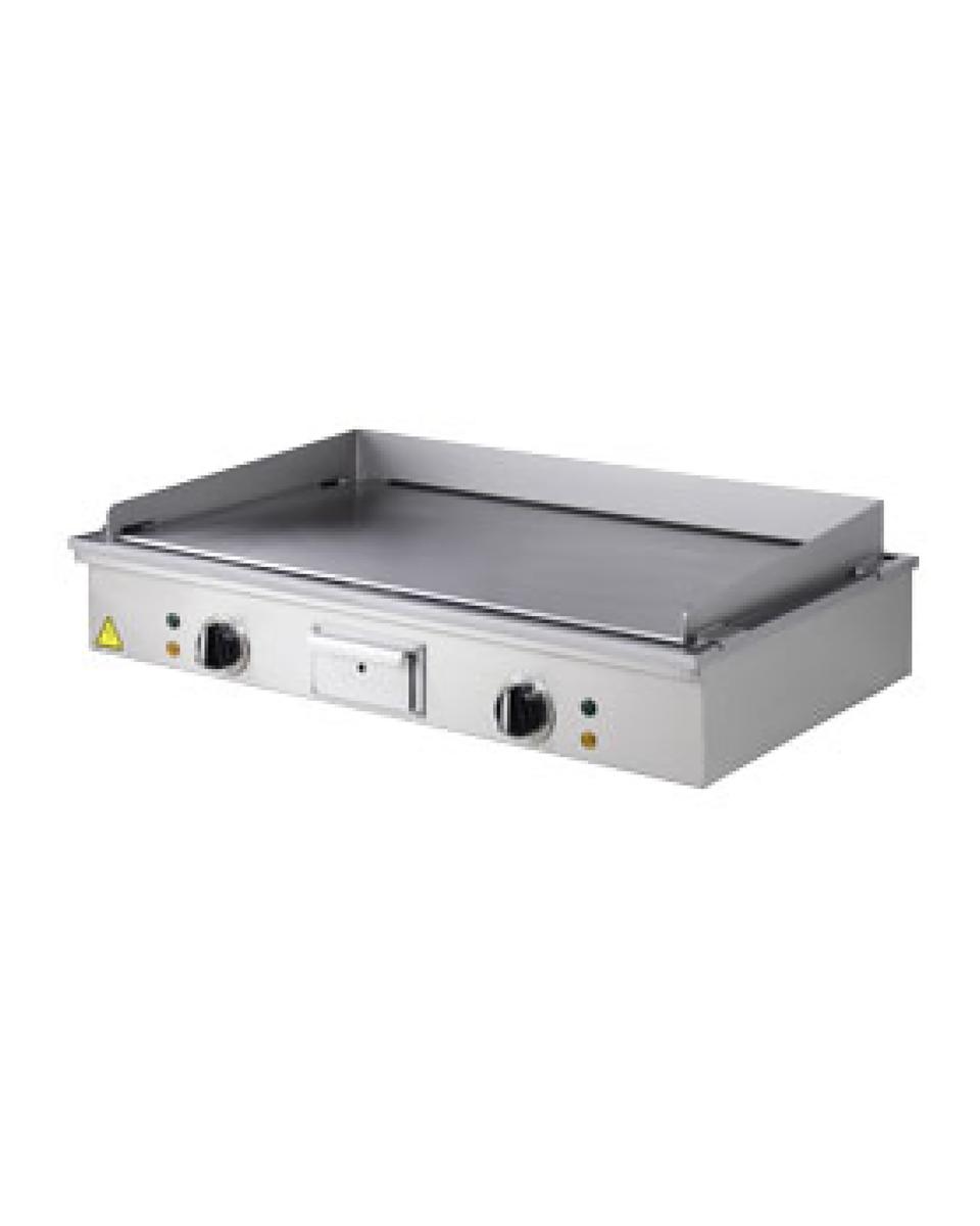 Grill Teppanyaki - Électrique - 2 Zones - 2 x 5kW - Modèle de Table - Diamant - TYE-90/T-N