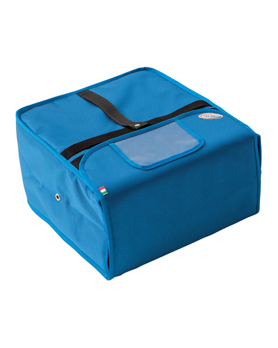 Sac à Pizza - Bleu - Ø40 CM - 4 Pizzas - Diamant - BT4020