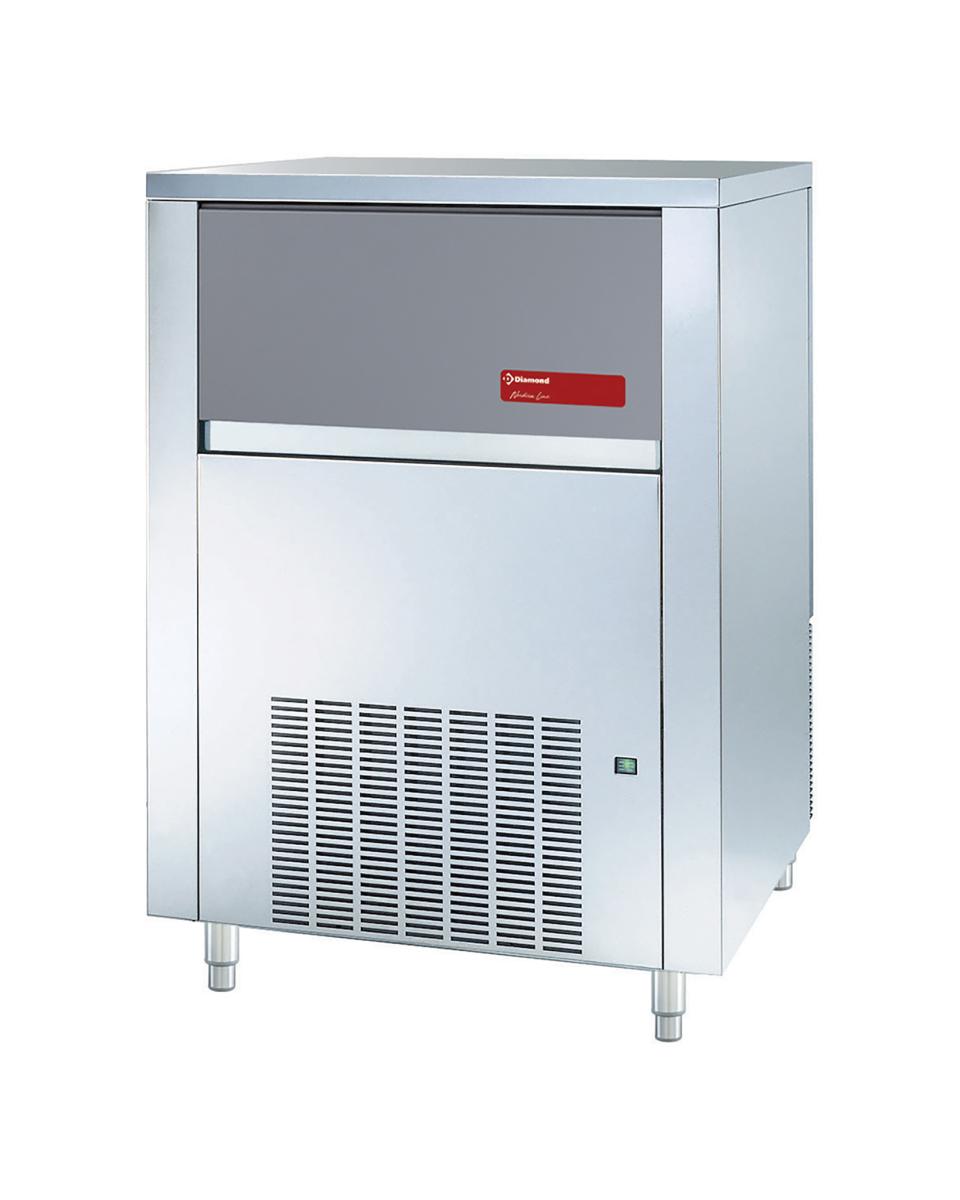 Machine à glaçons - 130 KG / 24h - Glaçons pleins - Refroidi par air - Diamant - ICE130A-R2-42G-