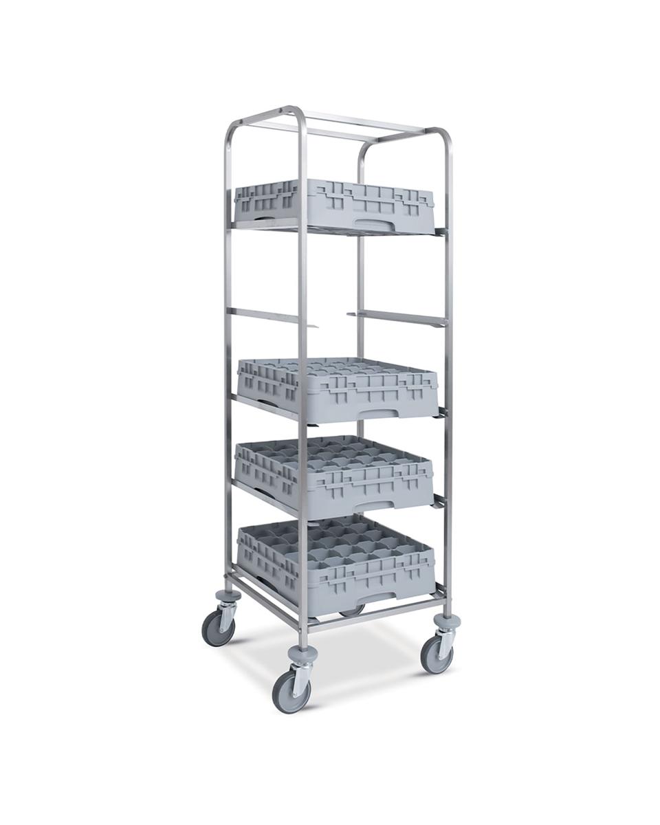Chariot paniers lave-vaisselle - 5 Niveaux - Panier 50 x 50 CM - Diamant - CCL-5P