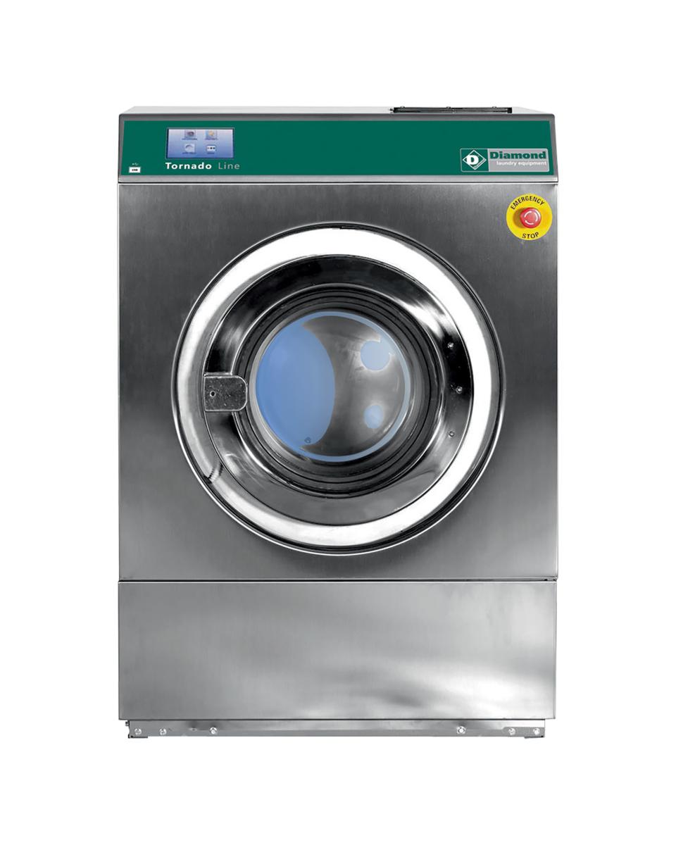 Lave-linge à super centrifugation - 18 KG - Electrique - Inox - Diamant - DLW18-TS/D
