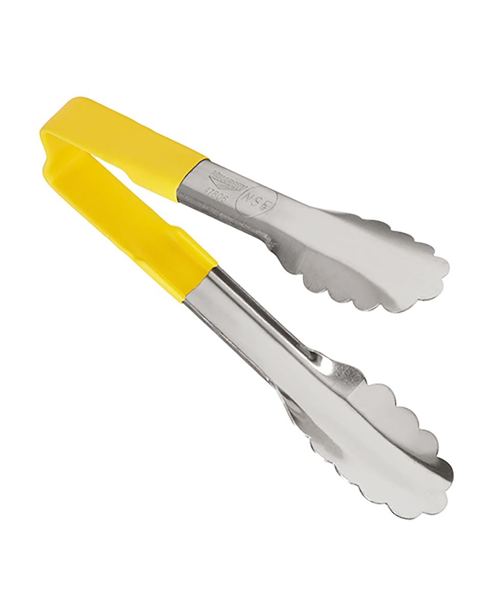 Pince à Servir - 0,07 KG - 15 CM - Inox - Jaune - +0°C / +82°C - 721904
