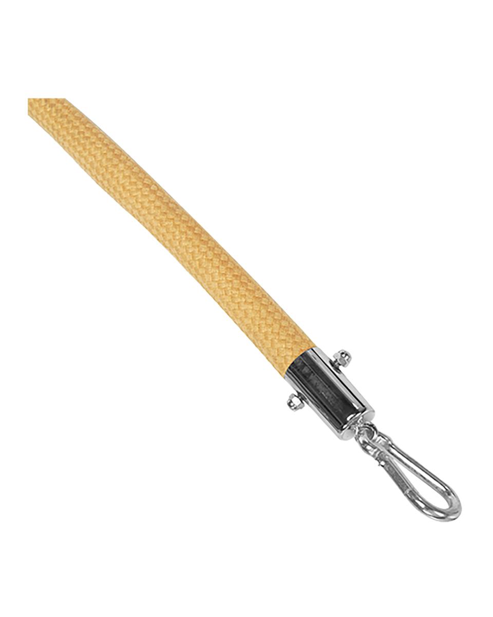 Cordon décoratif - 0,5 KG - 150 CM - Chromé - Beige - 846007