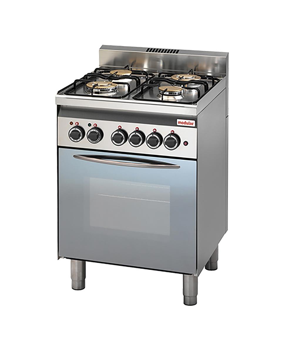 Réchaud - H 85 x 60 x 60 CM - 78 KG - 220-240V - 1300 W - 14.7 CM - Inox - +150°C / +300°C - Modulaire - 316690