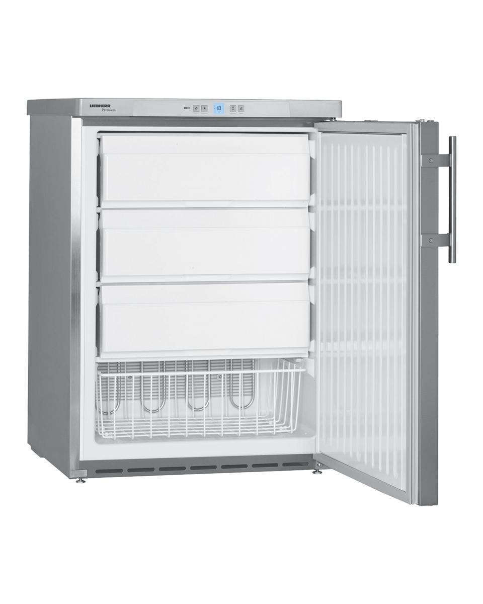 Congélateur - Acier Inoxydable - 133 Litres - 1 Porte - Liebherr - GGU 1550-21/740