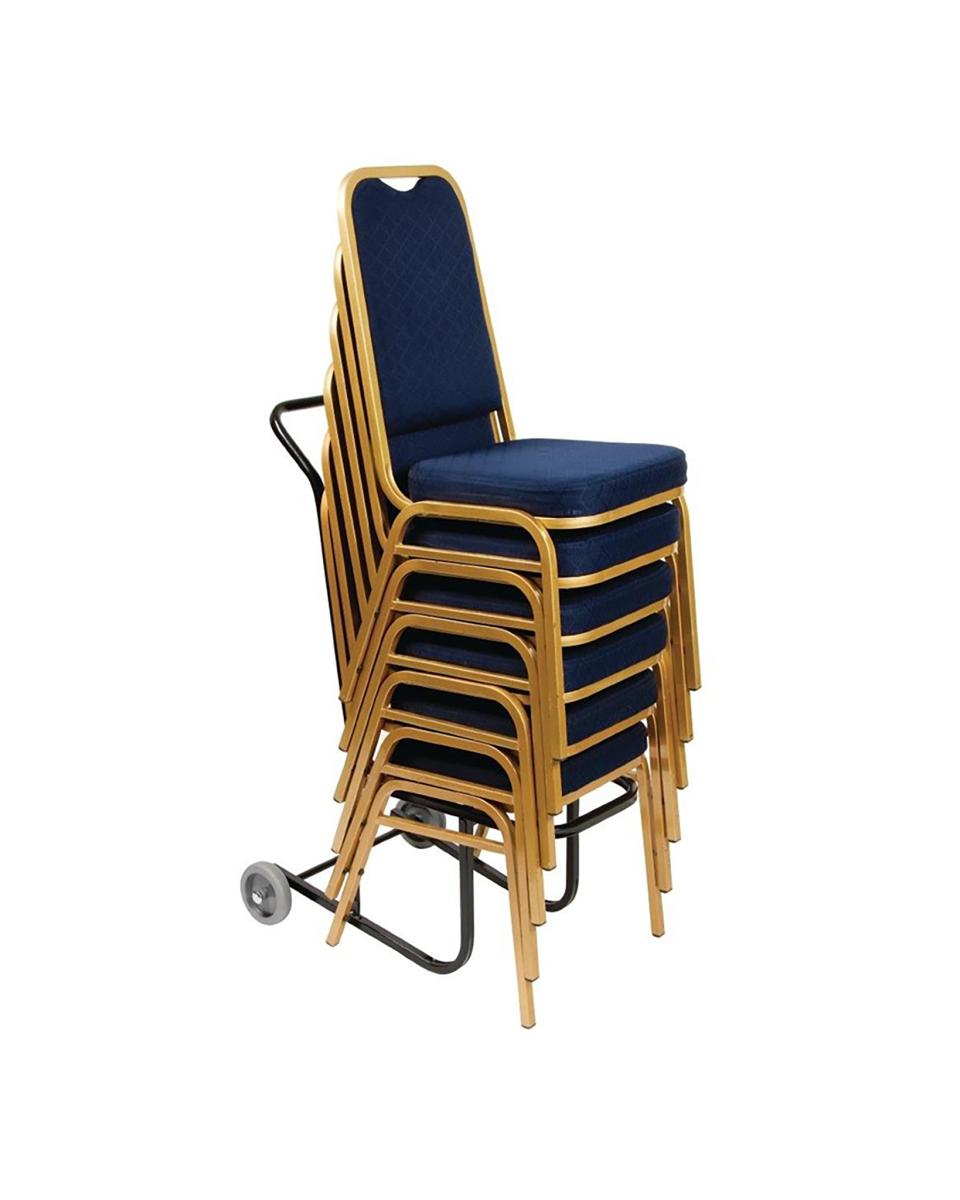 Chaises trolley empilables - H 103 x 49 x 54 CM - Bolero - CE139