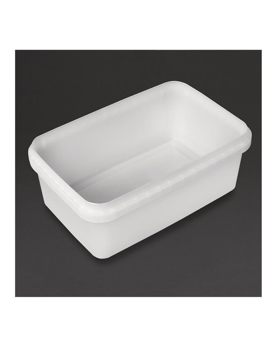 Pots à glace - 1,2 Litre - 44 pièces - H 19,2 x 12,7 x 7,3 CM - DA570