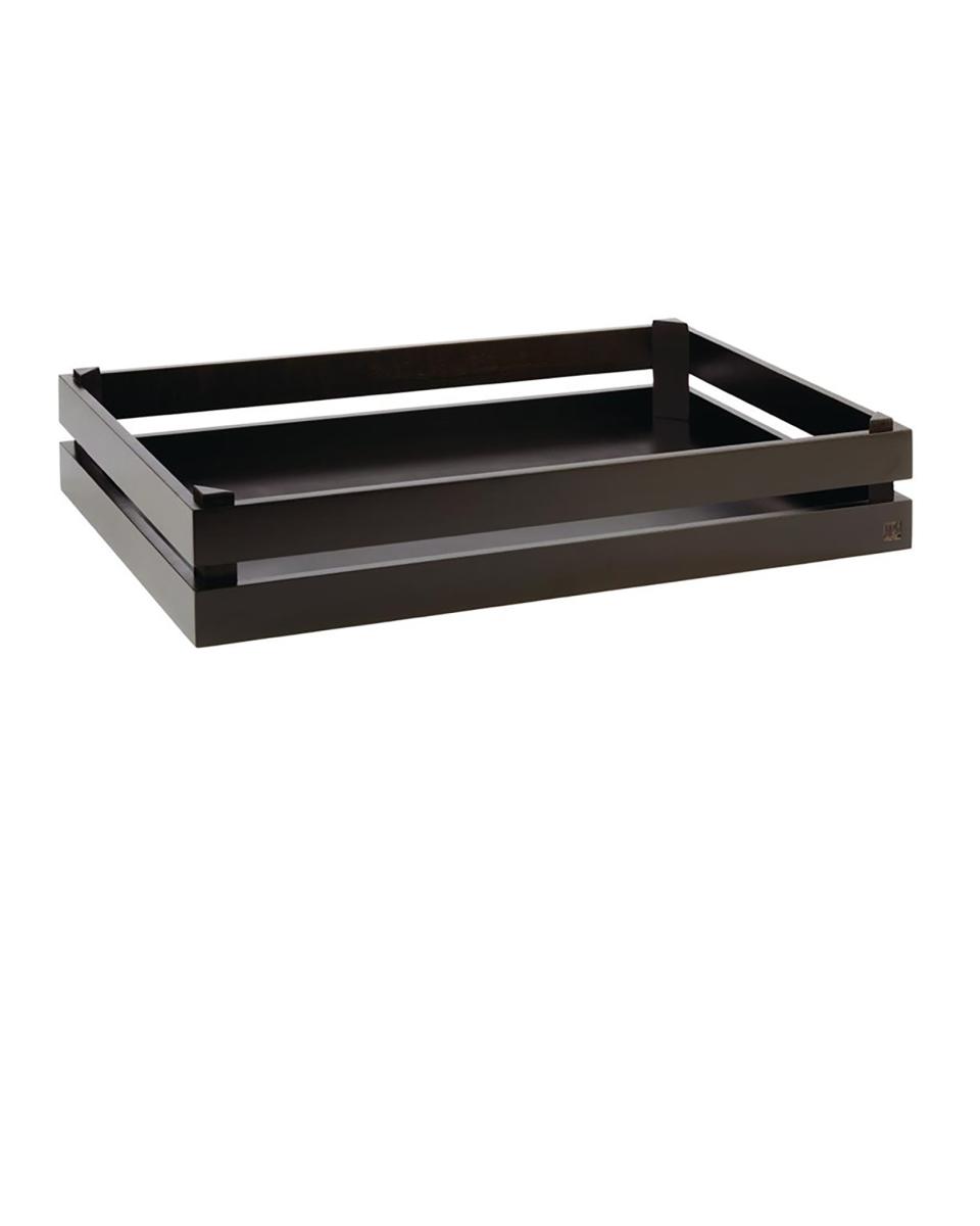 Caisse buffet - Noir - H 10,5 x 55,5 x 35 CM - APS - DR736