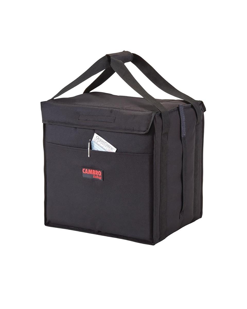 Sac de livraison - Pliable - Moyen - H 38 x 38 x 30,5 CM - Nylon - Cambro - FB271