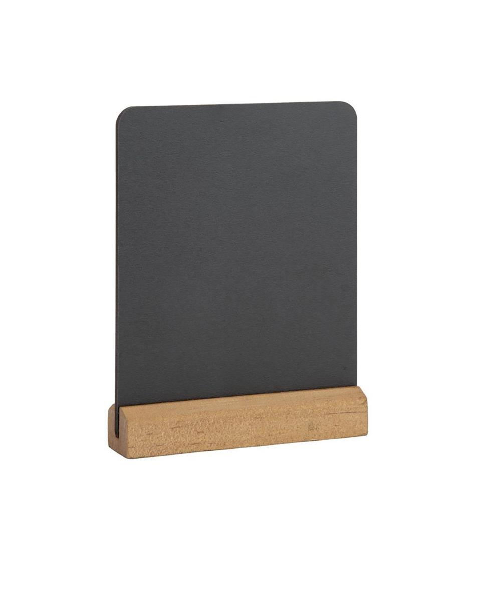 Ardoise de table - 4 pièces - H 10,5 x 8 x 2 CM - Olympia - FD951