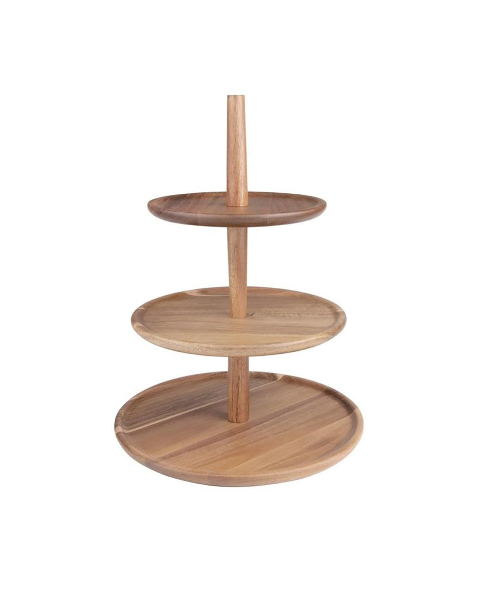 Etagère - H 39,8 CM - Bois d'acacia - Olympia - FE152
