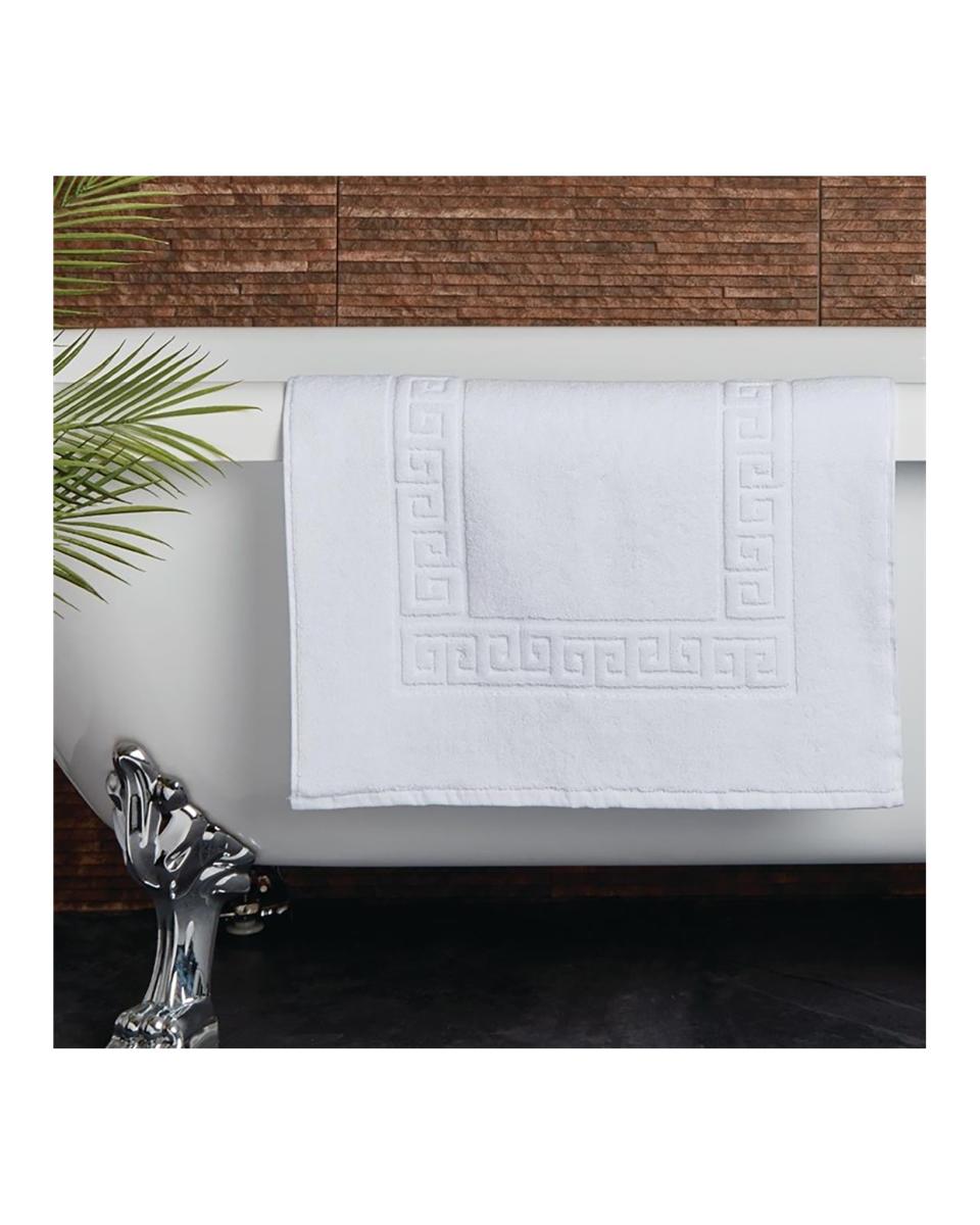 Tapis de bain - Blanc - 50 CM - Mitre Confort - GT790