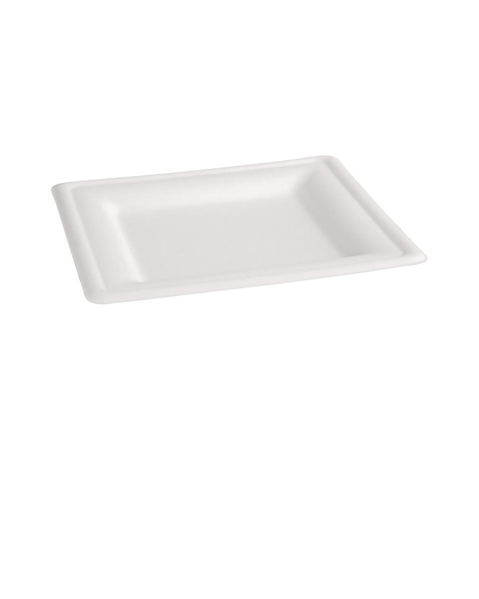 Assiettes jetables - 50 pièces - H 1,4 x 15,9 CM - Vert Fiesta - FC518