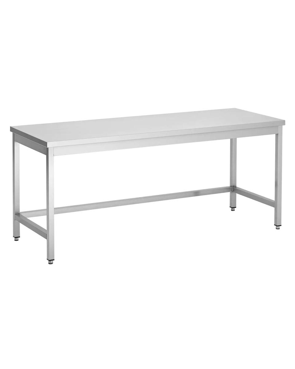 Table de travail en acier inoxydable - Sans tablette inférieure - G-Line