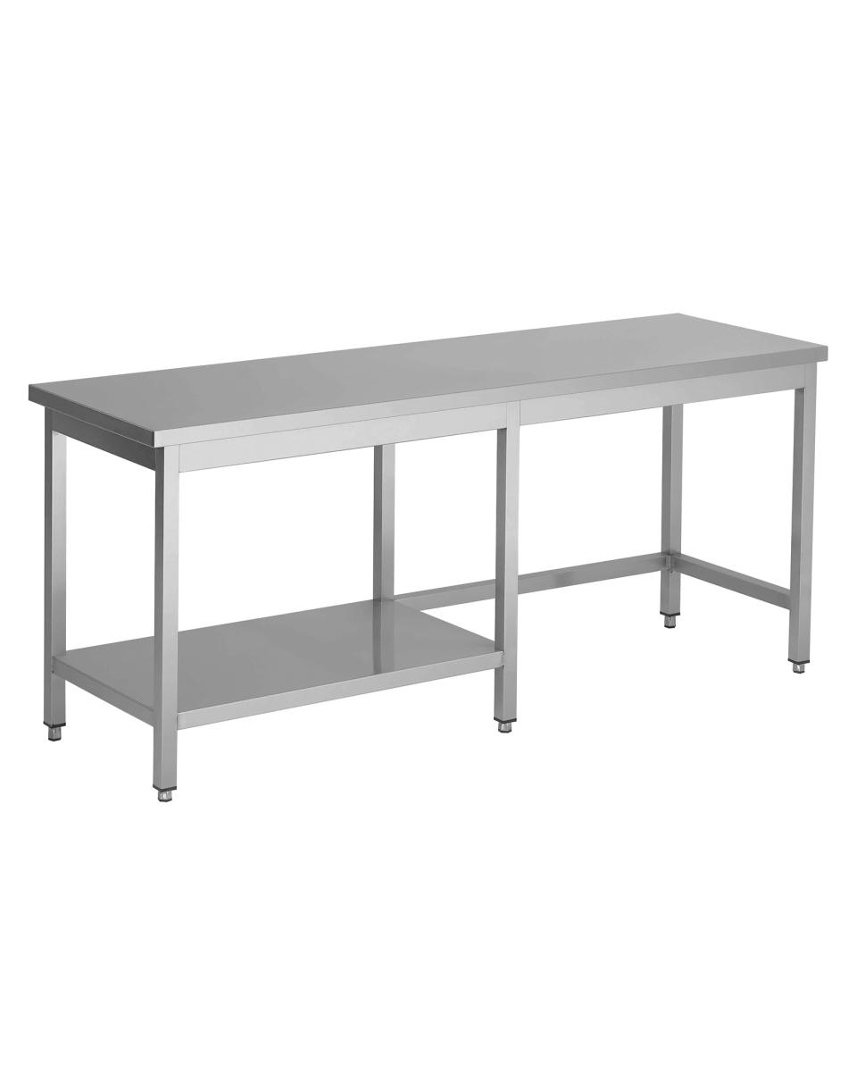 Table de Travail Inox - Demi Tablette Inférieure Gauche - G-Line