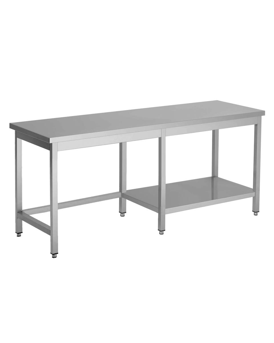 Table de Travail Inox - Demi Tablette Inférieure Droite - G-Line