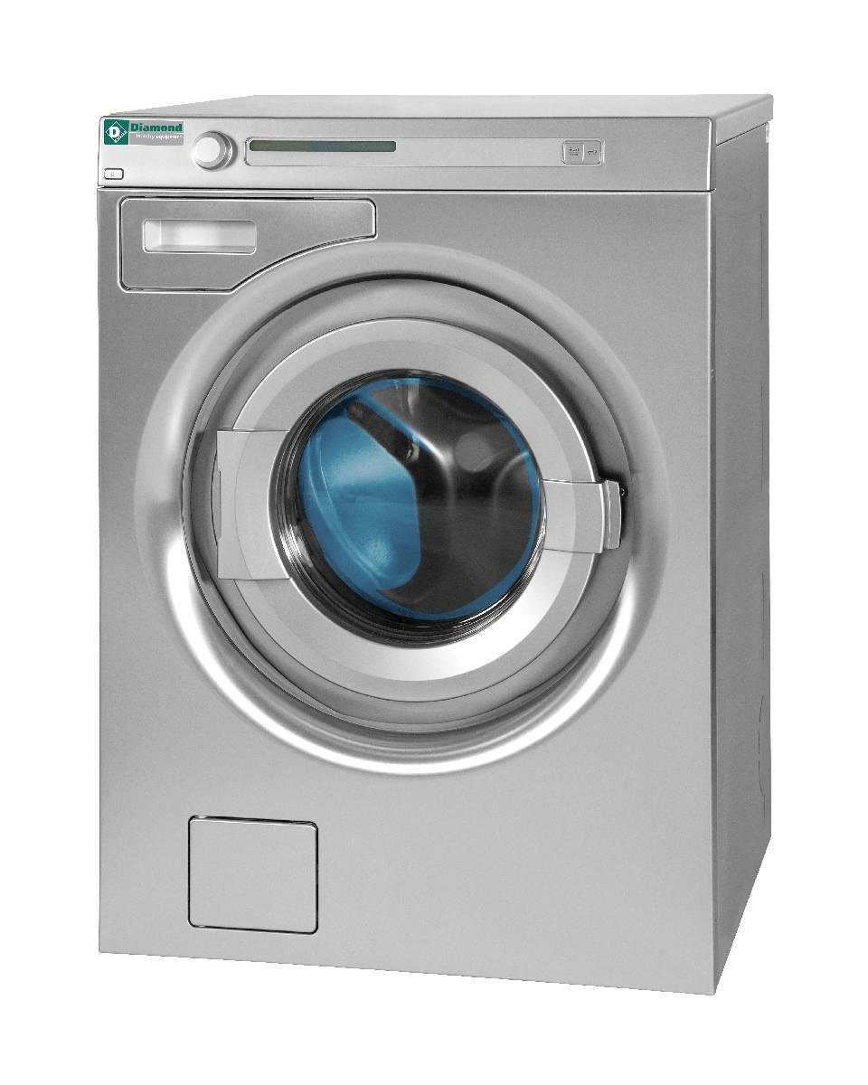 Lave-centrifugeuse - 6,5 KG - Inox - Pompe de vidange - Diamant - ML65-PU