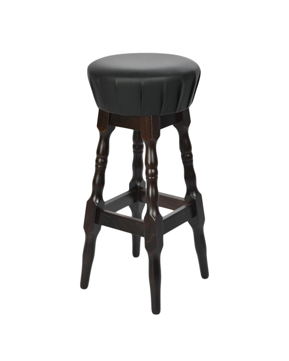 Tabouret de bar Jerry - Noyer / Noir - G-Line