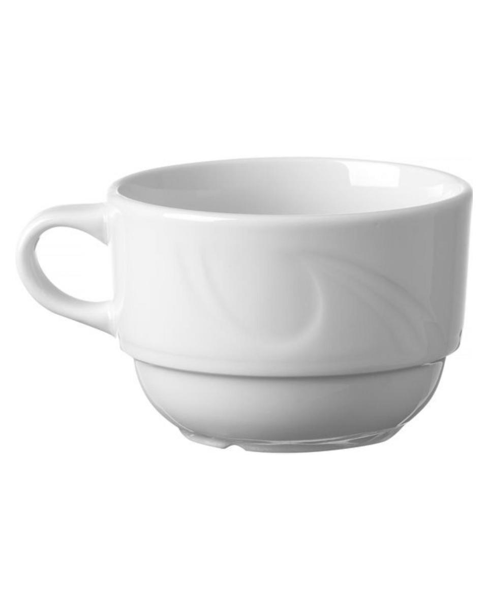 Tasse Cappuchino - 12 pièces - Karizma - Porcelaine - 8,5 CM - Hendi - 798249