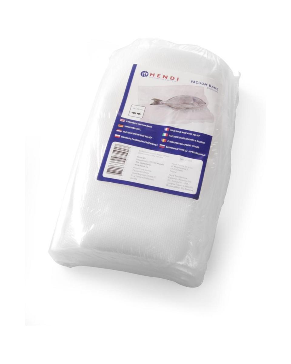 Sacs sous vide - Relief - 15 x 25 CM - Hendi - 971017