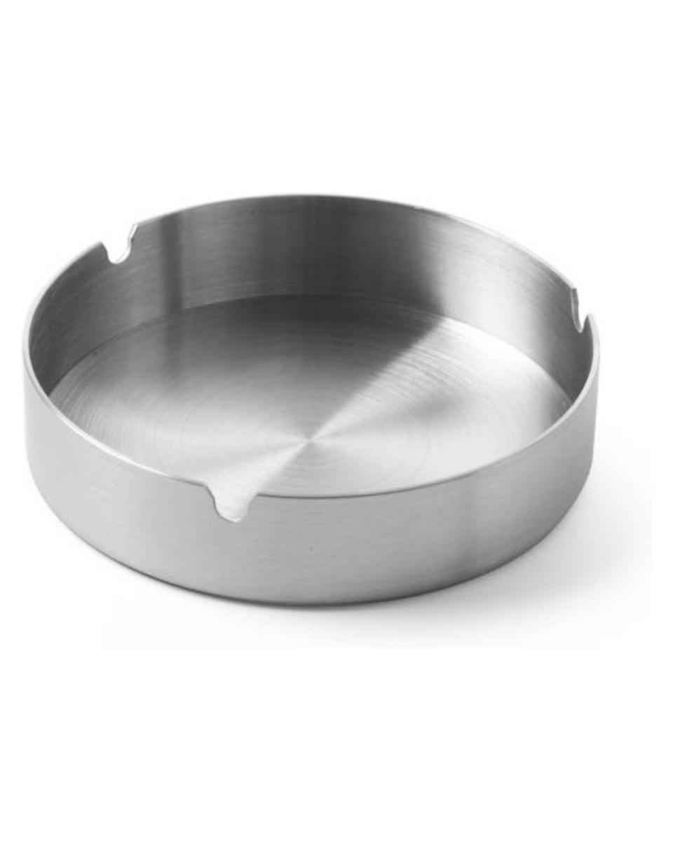 Cendrier - Profi Line - Ø 12 cm - Inox - Hendi - 440902