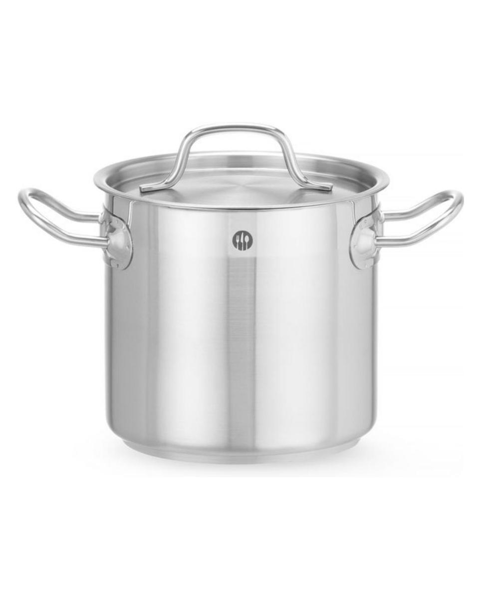 Cocotte - Haute - Couvercle - Ø16 cm - 3 litres - Hendi - Profi Line - 832004