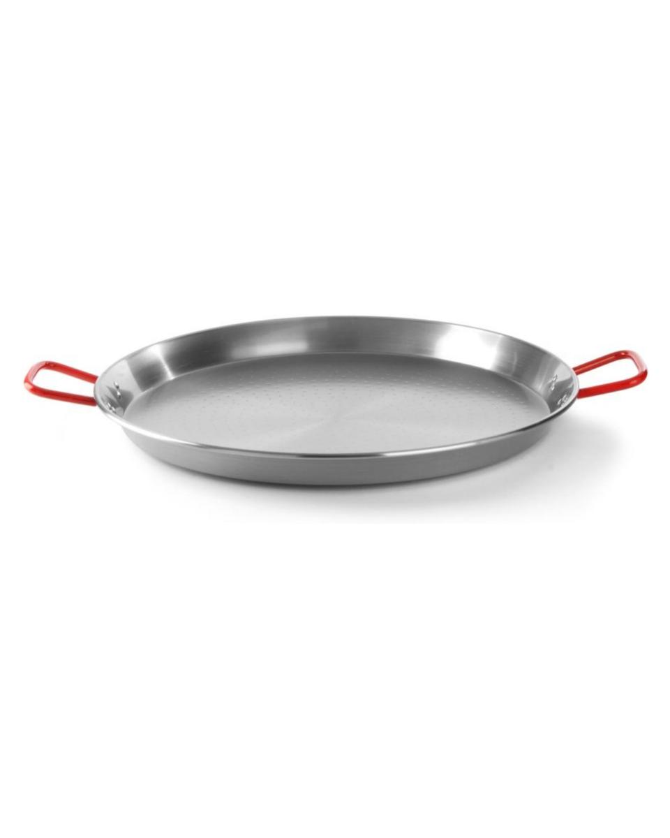 Poêle à paella - Tôle d'acier - H 4 X 60 CM - Hendi - 622407