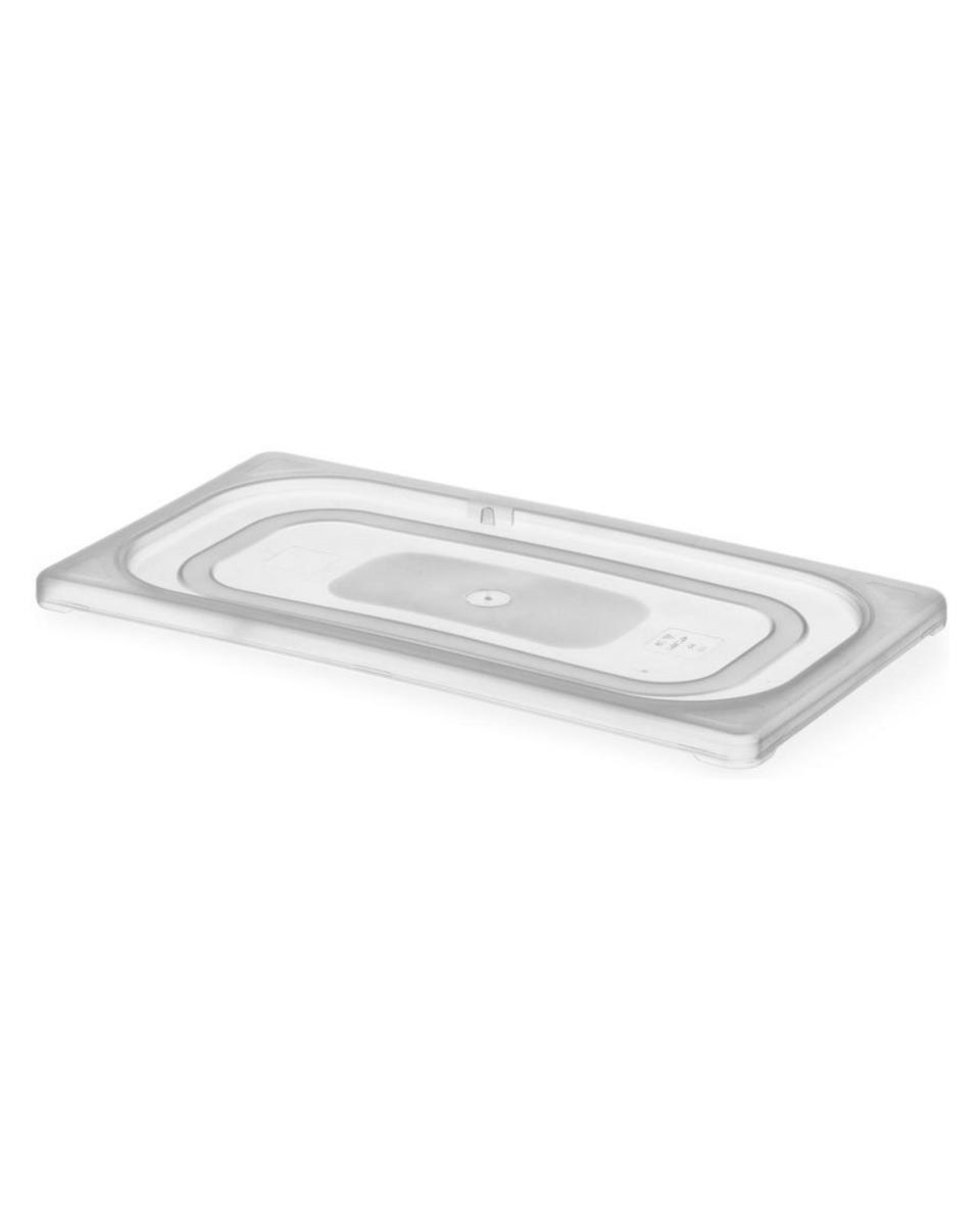 Couvercle gastronorme - 1/3 GN - HACCP - Polypropylène - Hendi - 880623