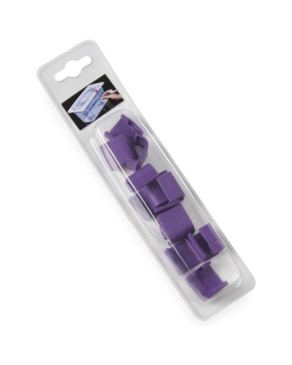 Clips de couvercle pour boîtes de conservation HACCP - violet - Hendi - 880869