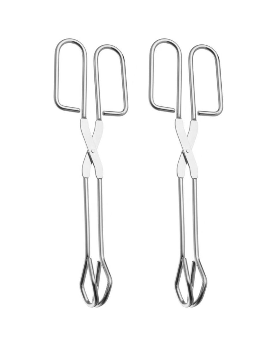 Pince de service - 2 pièces - 24 cm - inox - Hendi - 171028